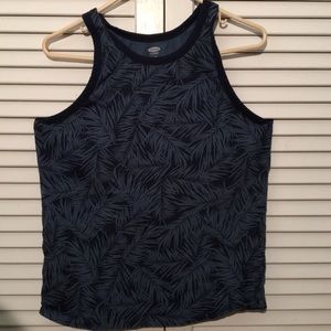 Old Navy Palm Print Tank Top
